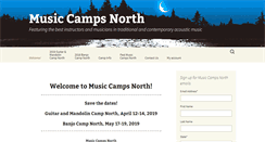 Desktop Screenshot of musiccampsnorth.com